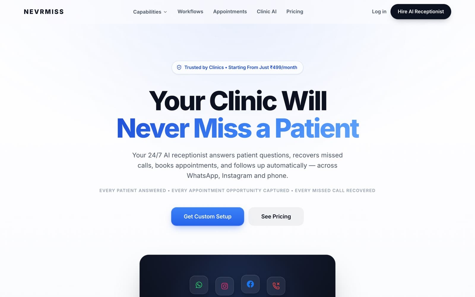 NEVRMISS — homepage